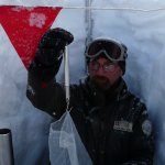 La stratigrafia effettuata dai guardiaparco - Foto B. Usseglio 